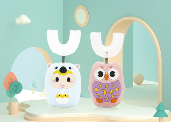 刷博士兒童電動牙刷U型防塵，給孩子更好的口腔保健